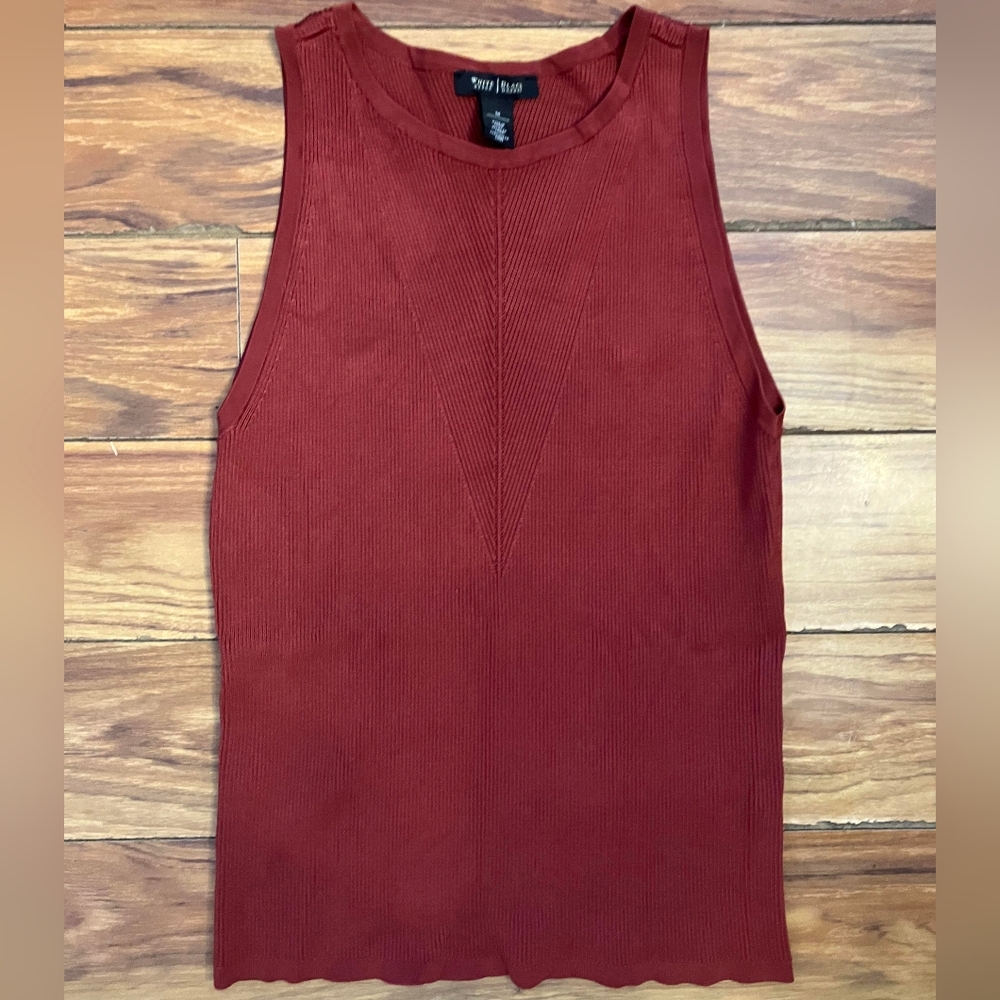WHBM ribbed top
